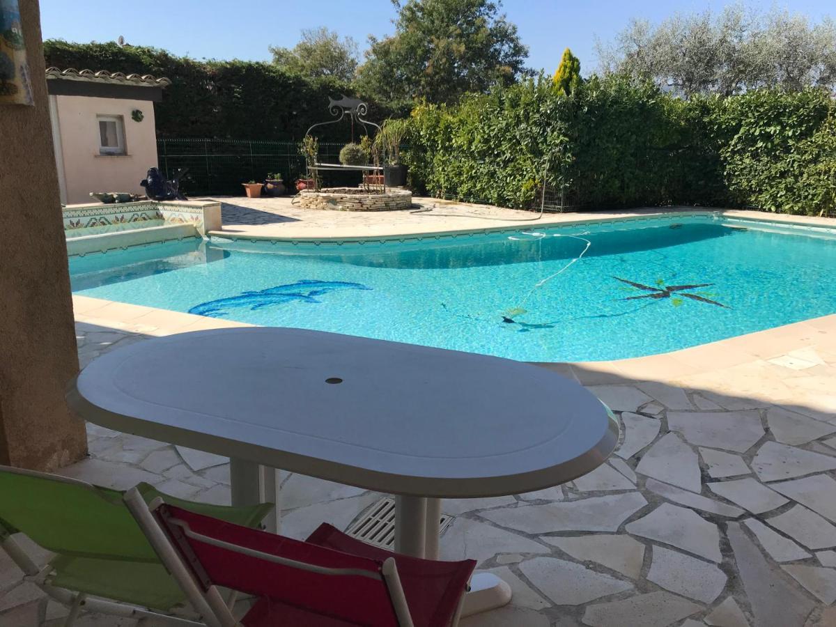 2 Pieces Rdc Villa Piscine Ла Рокет-Сюр-Сиань Экстерьер фото